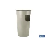 PARAGÜERO DE POLIPROPILENO DE COLOR GRIS CLARO 27 X 20,6 X 45 CM (PACK: 6 UDS) - Almacén de Ferretería Acor