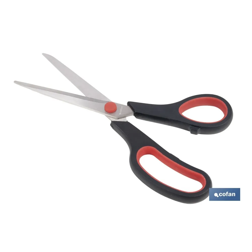 TIJERAS MULTIUSOS BIMATERIAL 8,5 21,5 CM (PACK: 1 UDS) - Almacén de Ferretería Acor