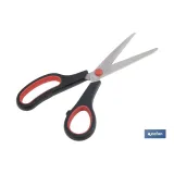 TIJERAS MULTIUSOS BIMATERIAL 8,5 21,5 CM (PACK: 1 UDS) - Almacén de Ferretería Acor