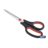 TIJERAS MULTIUSOS BIMATERIAL 8,5 21,5 CM (PACK: 1 UDS) - Almacén de Ferretería Acor