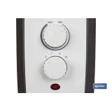 RADIADOR DE ACEITE CON TERMOSTATO REGULABLE 11 ELEMENTOS 2500 W (PACK: 1 UDS) - Almacén de Ferretería Acor