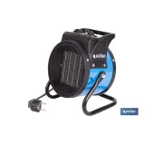 CALEFACTOR CERÁMICO INDUSTRIAL 1000/2000 W (PACK: 1 UDS) - Almacén de Ferretería Acor
