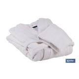 ALBORNOZ BLANCO GR.500/M2 GAMA PALOMA TALLA M