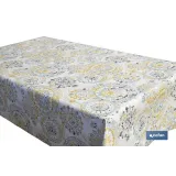 ROLLO DE MANTEL ANTIMANCHAS MOSAICO CÁLIDO 1,40 X 20 M (PACK: 1 UDS) - Almacén de Ferretería Acor