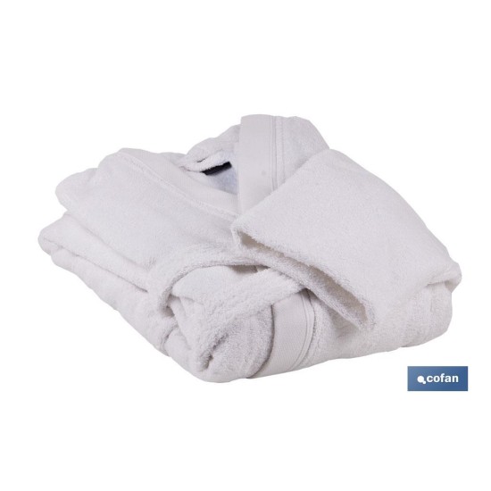 ALBORNOZ BLANCO GR.500/M2 GAMA PALOMA TALLA L