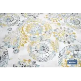 ROLLO DE MANTEL ANTIMANCHAS MOSAICO CÁLIDO 1,40 X 20 M (PACK: 1 UDS) - Almacén de Ferretería Acor