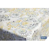 ROLLO DE MANTEL ANTIMANCHAS MOSAICO CÁLIDO 1,40 X 20 M (PACK: 1 UDS) - Almacén de Ferretería Acor