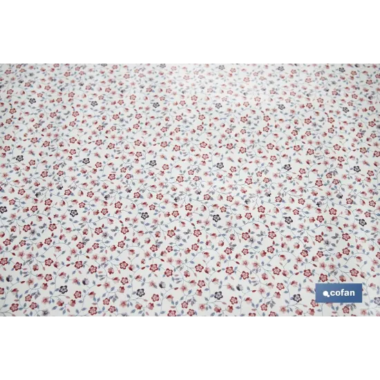 ROLLO DE HULE DISEÑO FLOR 1,40 X 20 M (PACK: 1 UDS) - Almacén de Ferretería Acor