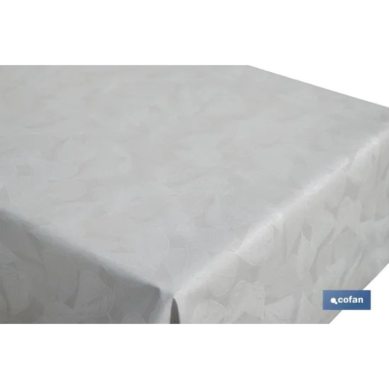 ROLLO DE MANTEL ANTIMANCHAS RESINADO FICUS 60 % ALGODÓN, 40 % POLIÉSTER 1,40 X 20 M (PACK: 1 - Almacén de Ferretería Acor