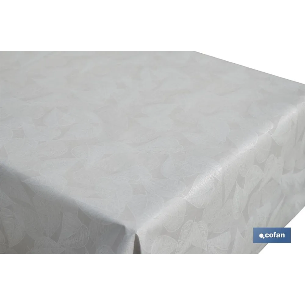 ROLLO DE MANTEL ANTIMANCHAS RESINADO FICUS 60 % ALGODÓN, 40 % POLIÉSTER 1,40 X 20 M (PACK: 1 - Almacén de Ferretería Acor