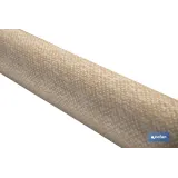 ROLLO DE MANTEL ANTIMANCHAS RESINADO TEXTURA BEIGE 60 % ALGODÓN, 40 % POLIÉSTER 1,40 X 20 M - Almacén de Ferretería Acor