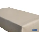 ROLLO DE MANTEL ANTIMANCHAS RESINADO TEXTURA BEIGE 60 % ALGODÓN, 40 % POLIÉSTER 1,40 X 20 M - Almacén de Ferretería Acor