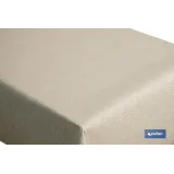 ROLLO DE MANTEL ANTIMANCHAS RESINADO TEXTURA BEIGE 60 % ALGODÓN, 40 % POLIÉSTER 1,40 X 20 M - Almacén de Ferretería Acor