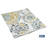 MANTEL ANTIMANCHAS MOSAICO CALIDO 1,40 X 1,40 (PACK: 1 UDS) - Almacén de Ferretería Acor