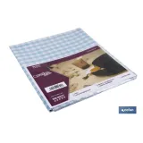 MANTEL ANTIMANCHAS CUADROS AZULES 1,40 X 3,00 (PACK: 1 UDS) - Almacén de Ferretería Acor