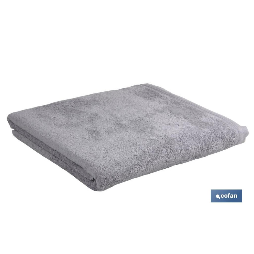 TOALLA LAVABO GRIS PERLA GR.580/M2 GAMA PERLAN 50X100cm
