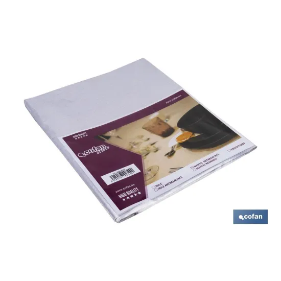 MANTEL ANTIMANCHAS ESTERILLA GRIS   1,40 X 2,00 (PACK: 1 UDS) - Almacén de Ferretería Acor