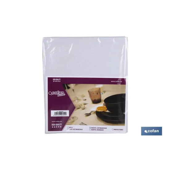 MANTEL ANTIMANCHAS ESTERILLA GRIS   1,40 X 3,00 (PACK: 1 UDS) - Almacén de Ferretería Acor