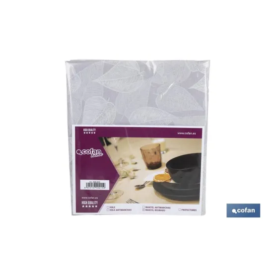 MANTEL ANTIMANCHAS RESINADO FICUS   1,40 X 3,00m (PACK: 1 UDS) - Almacén de Ferretería Acor