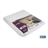 PROTECTOR DE MESA  1.5 BLANCO 1.40 X 1,40 M (PACK: 1 UDS) - Almacén de Ferretería Acor