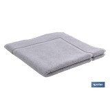 ALFOMBRA BAÑO GRIS PERLA GR.1000 GAMA PERLAN 60x60cm