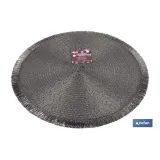 BAJOPLATO REDONDO DE COLOR PLATA MEDIDA 38 CM (PACK: 6 UDS) - Almacén de Ferretería Acor
