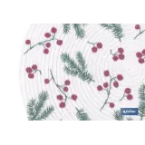 BAJOPLATO REDONDO ESTAMPADO HOJAS  MEDIDA 38 CM (PACK: 6 UDS) - Almacén de Ferretería Acor