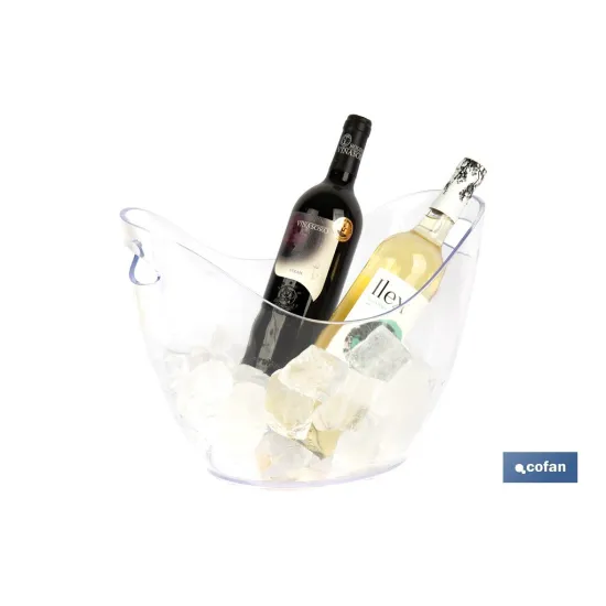 CUBITERA TRANSPARENTE POLIESTIRENO 8 L (PACK: 1 UDS) - Almacén de Ferretería Acor