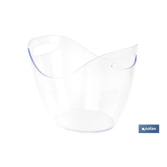 CUBITERA TRANSPARENTE POLIESTIRENO 8 L (PACK: 1 UDS) - Almacén de Ferretería Acor