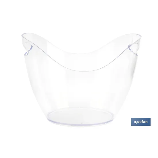 CUBITERA TRANSPARENTE POLIESTIRENO 8 L (PACK: 1 UDS) - Almacén de Ferretería Acor
