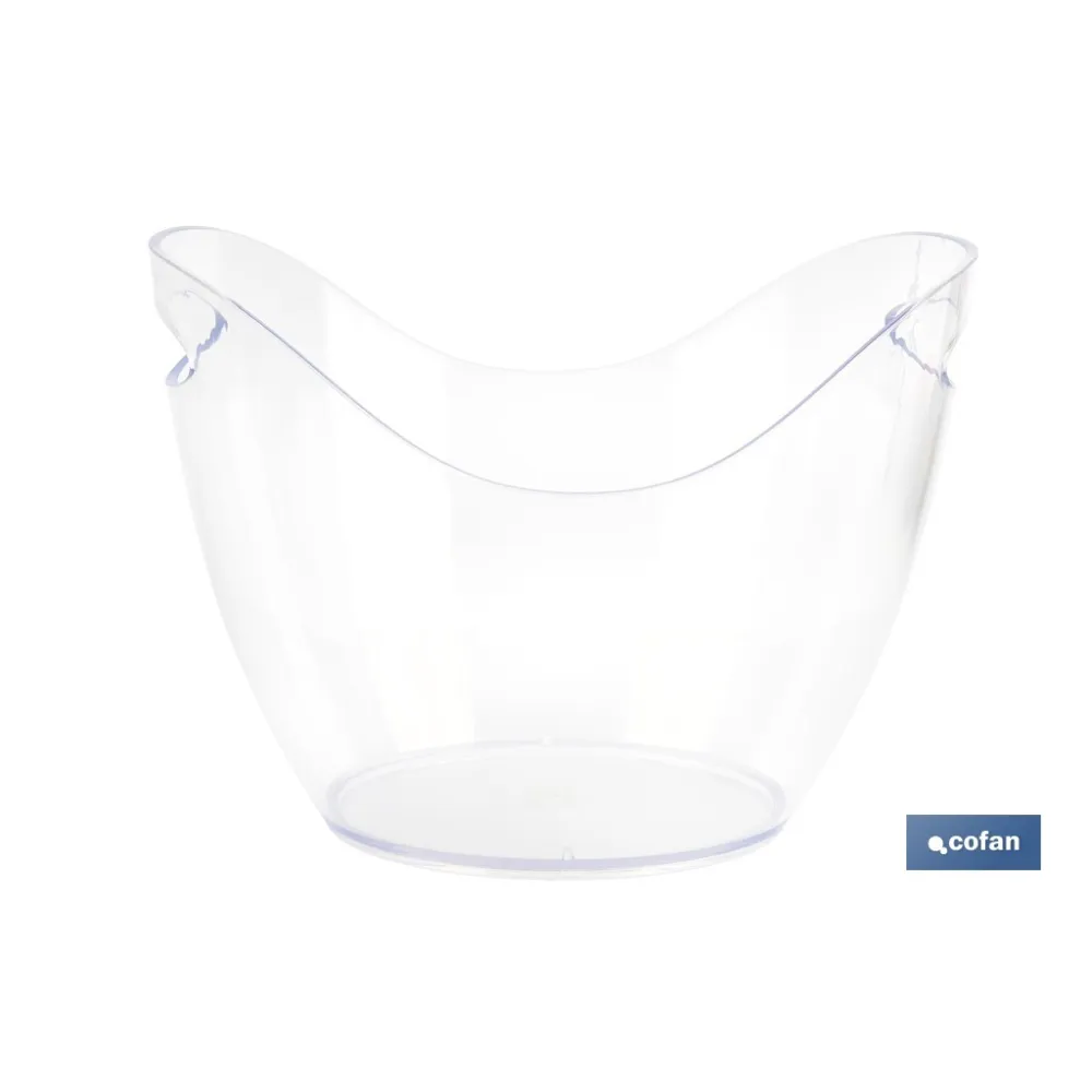 CUBITERA TRANSPARENTE POLIESTIRENO 8 L (PACK: 1 UDS) - Almacén de Ferretería Acor