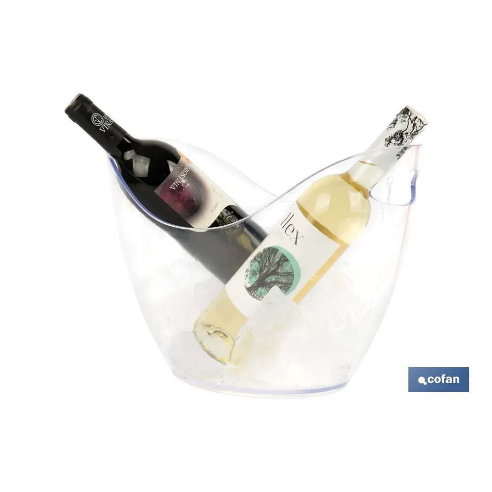 CUBITERA TRANSPARENTE POLIESTIRENO 8 L (PACK: 1 UDS) - Almacén de Ferretería Acor