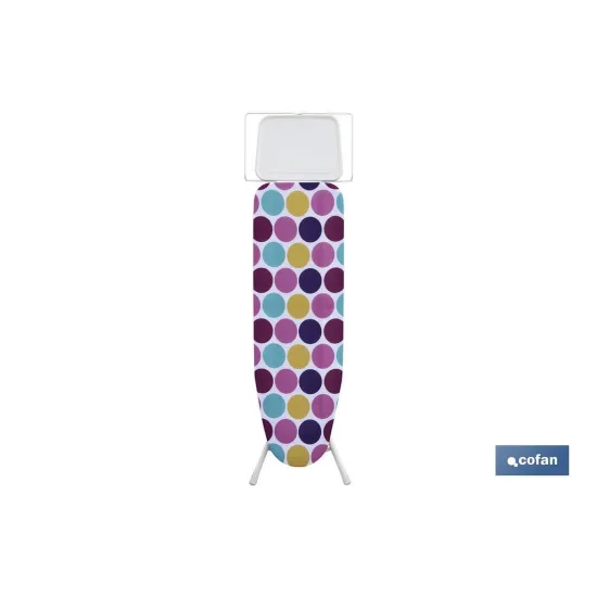 PACK DE TABLA DE PLANCHA 120 X 38 CM ,FUNDA Y RODILLO QUITAPELUSAS (PACK: 1 UDS) - Almacén de Ferretería Acor