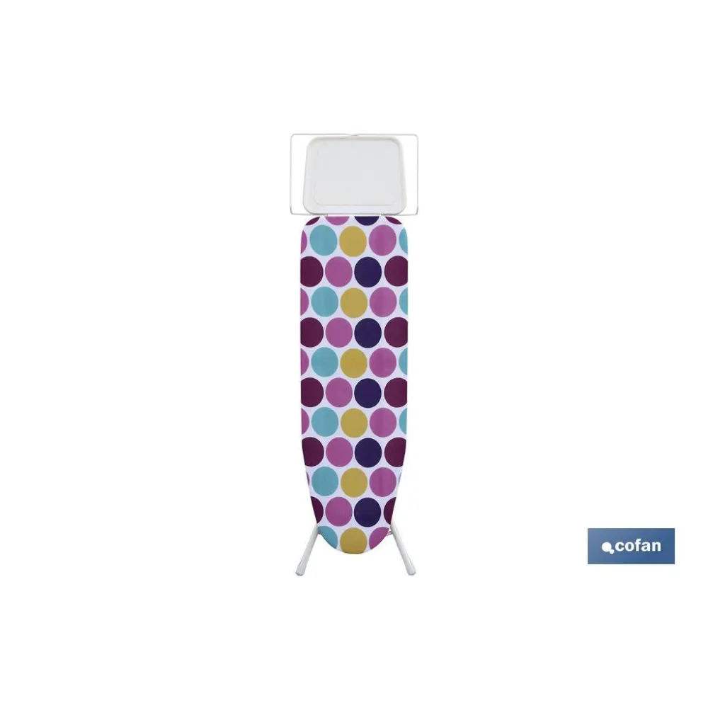 PACK DE TABLA DE PLANCHA 120 X 38 CM ,FUNDA Y RODILLO QUITAPELUSAS (PACK: 1 UDS) - Almacén de Ferretería Acor