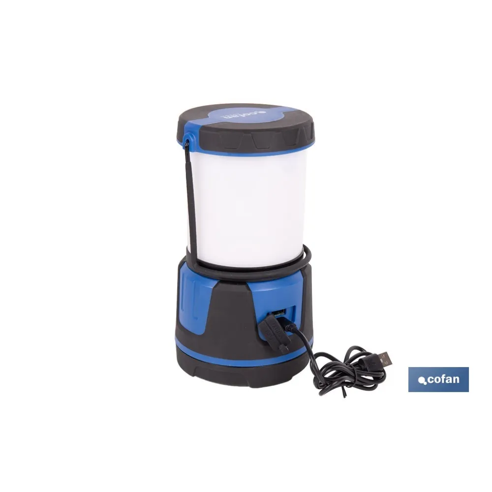 LINTERNA LED PARA CAMPING 2000 LM CON 5 FUNCIONES IP44  Ø115 X 210 MM (PACK: 1 UDS) - Almacén de Ferretería Acor