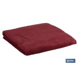 TOALLA BAÑO BURDEOS GR580/M2 MODELO PARIS 100X150cm