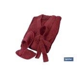 ALBORNOZ BURDEOS  GR500/M2  MODELO PARIS TALLA M