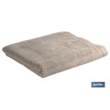 TOALLA LAVABO BEIGE GR.580/M2 MODELO ABISINIA 50X100cm
