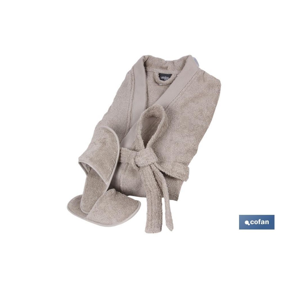 ALBORNOZ BEIGE GR.500/M2 MODELO ABISINIA TALLA S