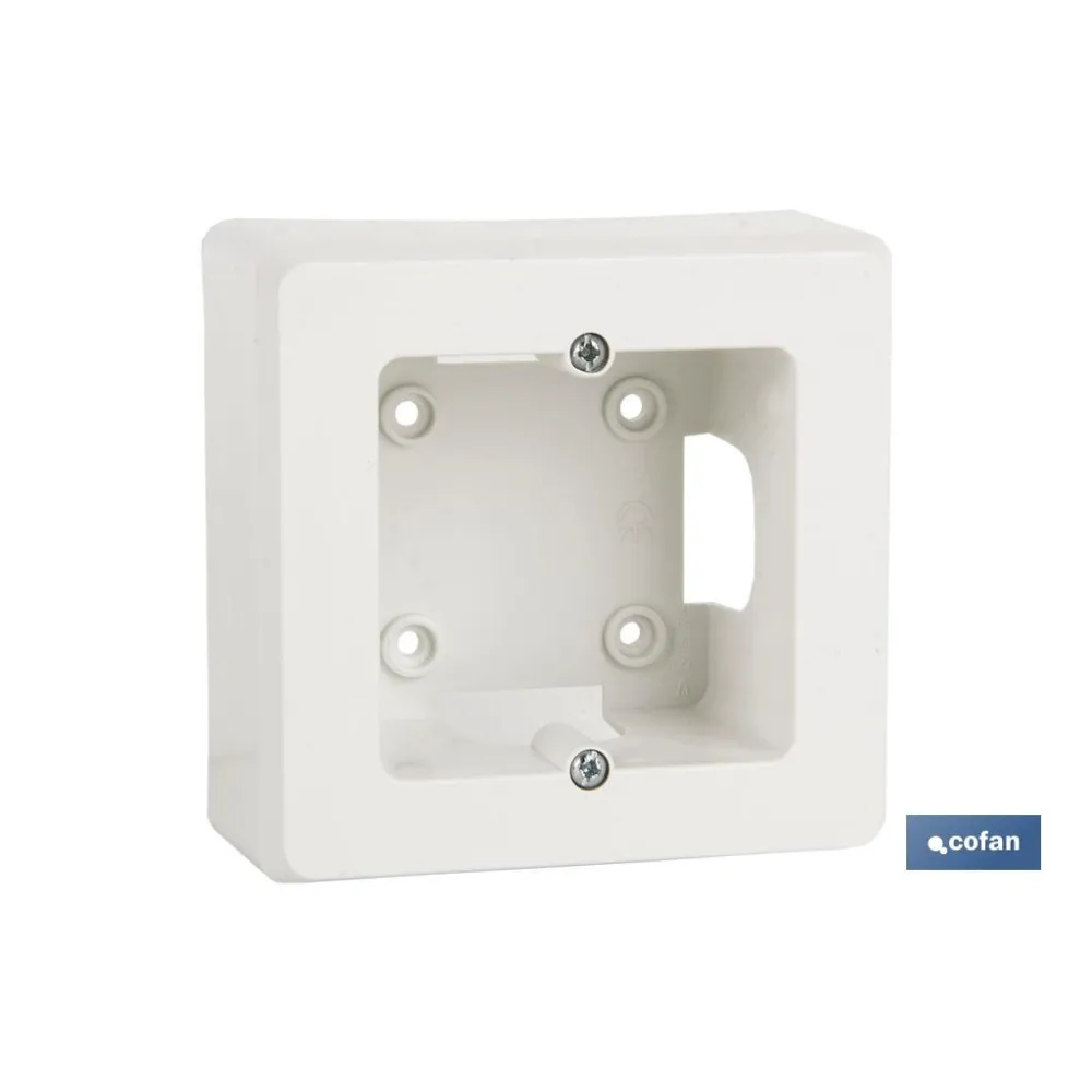 ZÓCALO SUPERFICIE 94X96X43 PARA 1 ELEMENTO. BLANCO (PACK: 1 UDS) - Almacén de Ferretería Acor