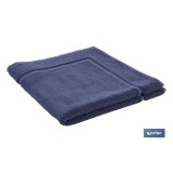 ALFOMBRA BAÑO AZUL MARINO GR.1000  MODELO MARIN     60X60cm