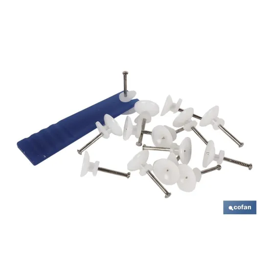 BL 15 UDS CUELGAFACIL CON PROTECTOR (PACK: 12 UDS) - Almacén de Ferretería Acor