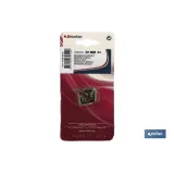 4 UDS ESCUADRA DE ANGULO 40MM (PACK: 12 UDS) - Almacén de Ferretería Acor