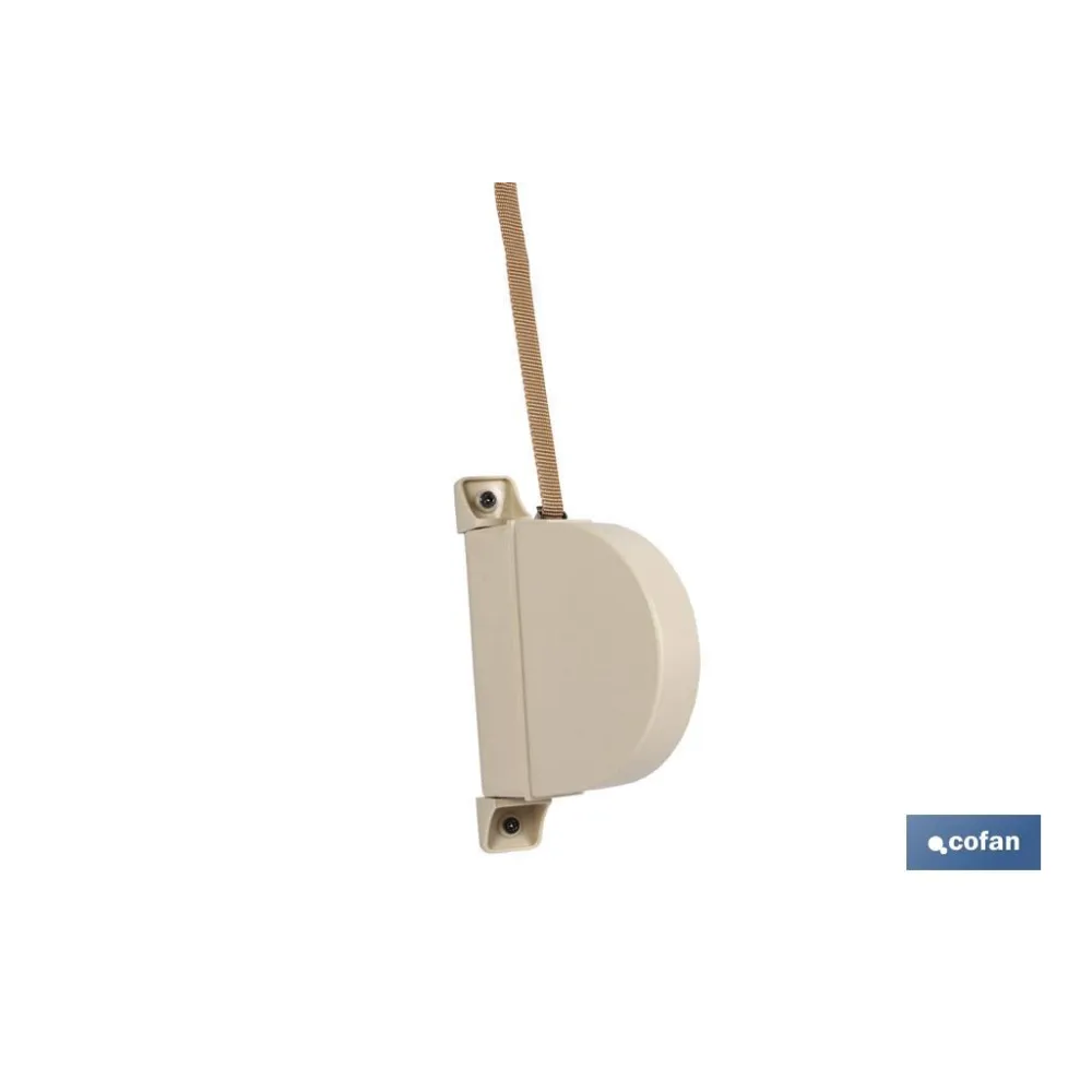 RECOGEDOR ABATIBLE CINTA MARFIL 6MX14MM (PACK: 1 UDS) - Almacén de Ferretería Acor