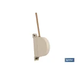 RECOGEDOR ABATIBLE CINTA MARFIL 6MX14MM (PACK: 1 UDS) - Almacén de Ferretería Acor