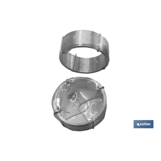 ROLLO ALAMBRE GALVANIZADO 1,1MM   50M (PACK: 1 UDS) - Almacén de Ferretería Acor