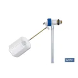 MECANISMO COMPLETO CISTERNA TANQUE ALTO CON GRIFO LATERAL Y DESCARGADOR (PACK: 1 UDS) - Almacén de Ferretería Acor
