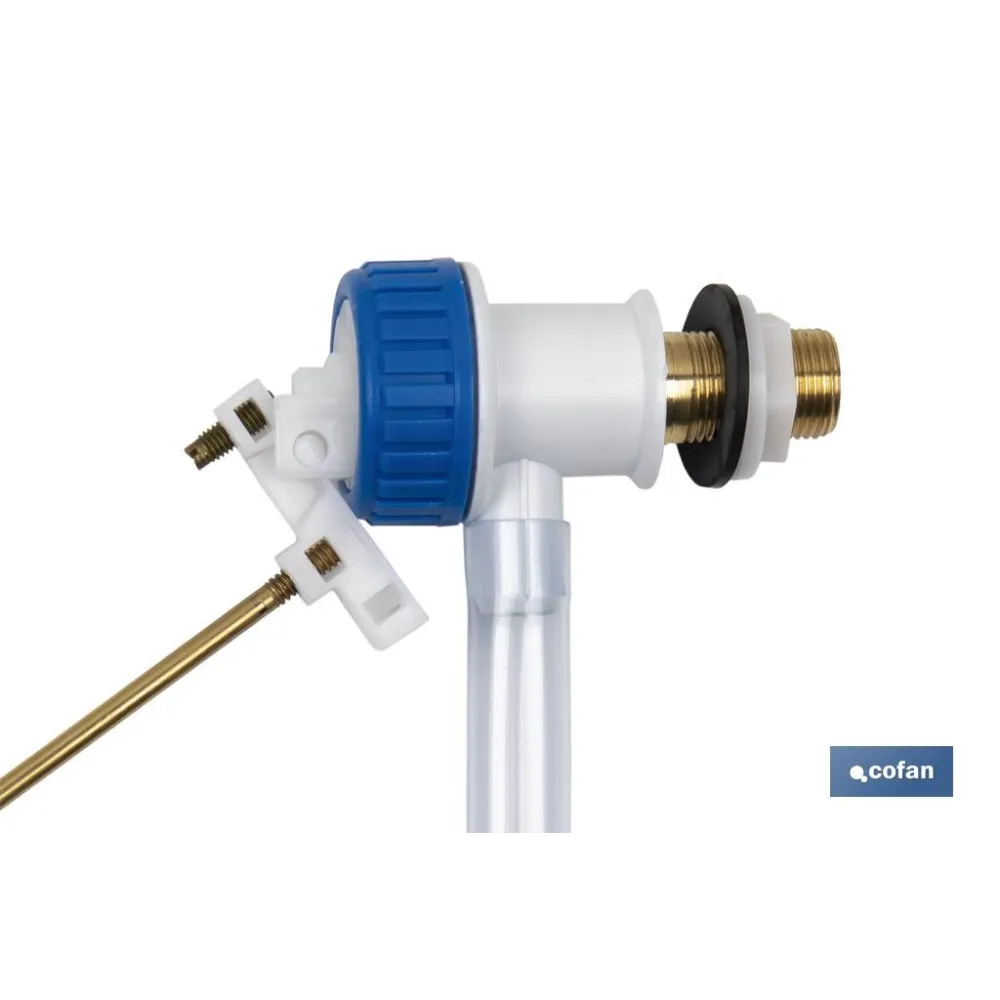 MECANISMO COMPLETO CISTERNA TANQUE ALTO CON GRIFO LATERAL Y DESCARGADOR (PACK: 1 UDS) - Almacén de Ferretería Acor