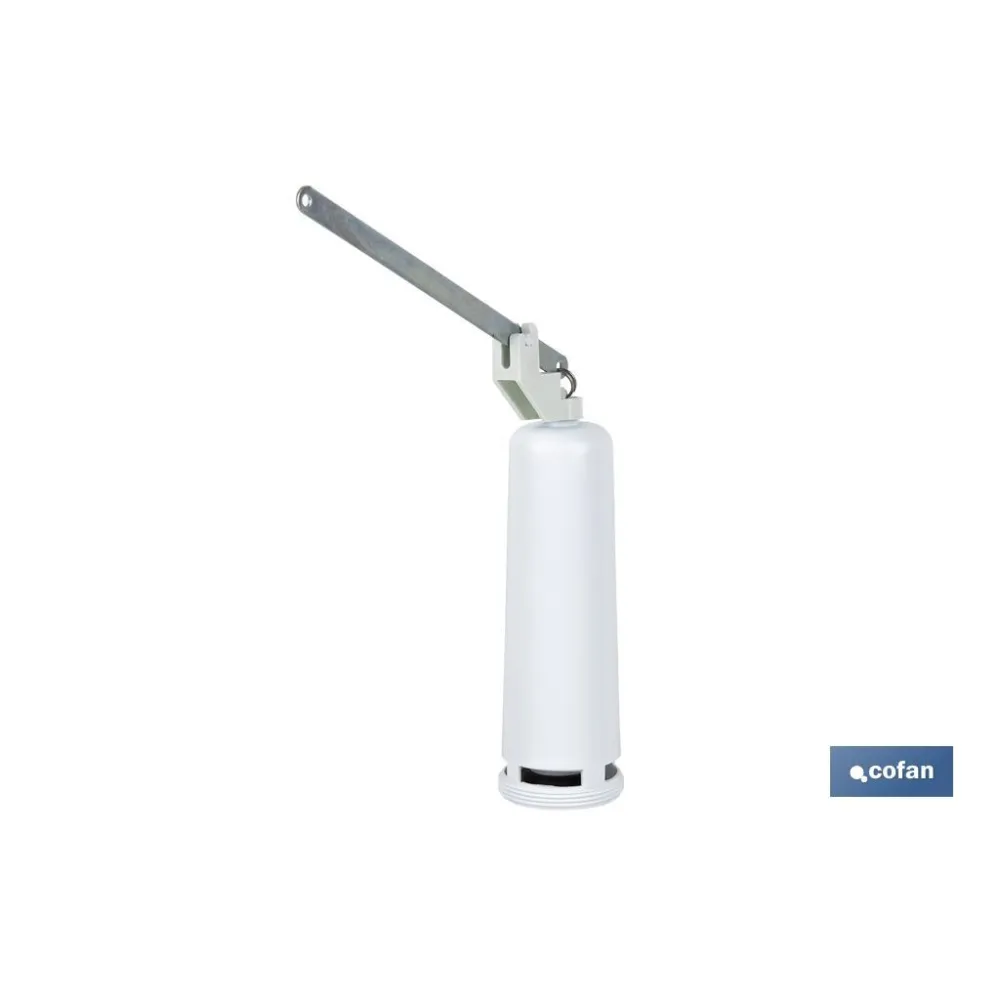 DESCARGADOR CISTERNA TANQUE ALTO CON SOPORTE Y PALANCA (PACK: 1 UDS) - Almacén de Ferretería Acor