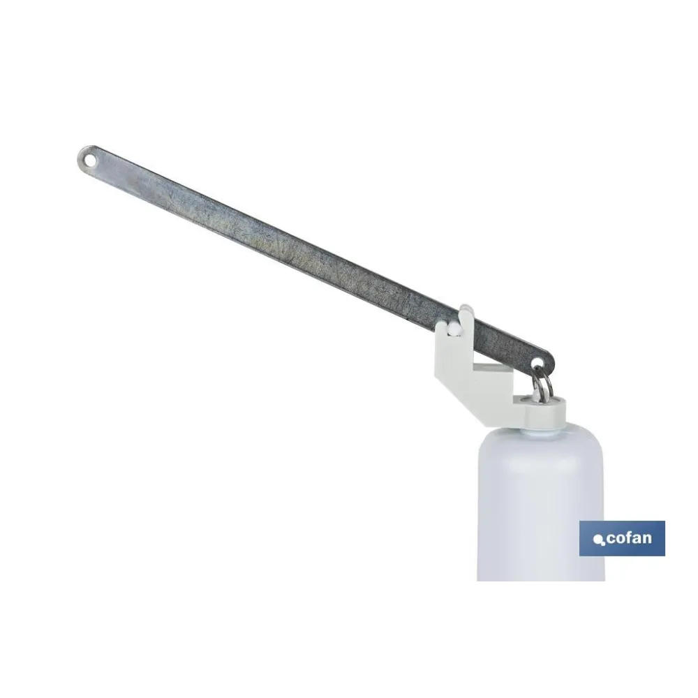 DESCARGADOR CISTERNA TANQUE ALTO CON SOPORTE Y PALANCA (PACK: 1 UDS) - Almacén de Ferretería Acor